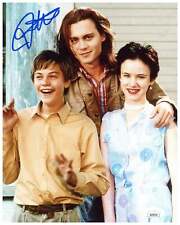 FOTO 8X10 ASSINADA POR JULIETTE LEWIS O que está comendo Gilbert Grape AUTOGRAFADA JSA, usado comprar usado  Enviando para Brazil