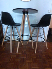 Table bar chaises d'occasion  Sainte-Geneviève-des-Bois