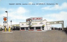 Montgomery Alabama Tourist Centre, Shell Station, Trailer Park, PC U17254 comprar usado  Enviando para Brazil