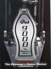 Pedal de bateria baixo 2004 anúncio impresso da DW Drum Workshop 9000, usado comprar usado  Enviando para Brazil
