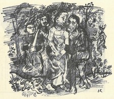 Skar kokoschka judaskuß gebraucht kaufen  Berlin