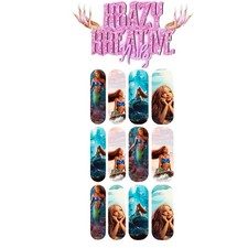 Adesivos para unhas de desenho animado Black Little Mermaid Waterslide Nail Art faça você mesmo comprar usado  Enviando para Brazil