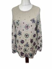 Maglione beige gudrun usato  Spedire a Italy