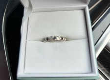 White gold sapphire for sale  UK