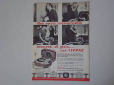 Advertising pubblicità 1961 usato  Salerno