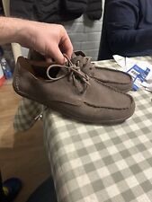 Clarks suede leather for sale  HESSLE