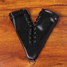Schwarze leder handschuhe gebraucht kaufen  Euskirchen