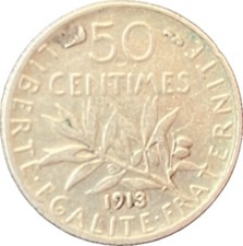 F0222 centimes 1913 d'occasion  France