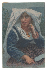 Cartolina originale illustr. usato  Venezia