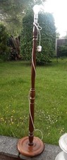 Wooden standard lamp for sale  BURY