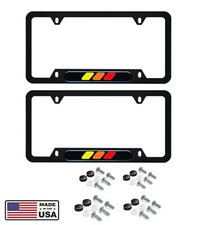 2 Toyota-Retro-HERITAGE-Licença-Placa-Frame-TRD-Offroad-Tacoma-FJ-Cruiser-4x4 comprar usado  Enviando para Brazil