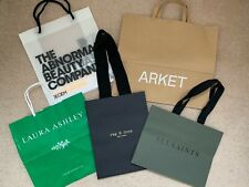 designer carrier bags for sale  STRATFORD-UPON-AVON