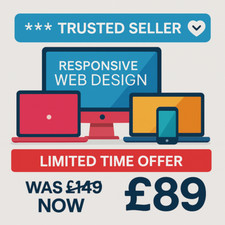 Custom website page for sale  LONDON