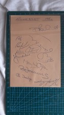 Hand signed cricket for sale  WINCANTON