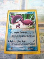 Kyogre gold star for sale  REDHILL
