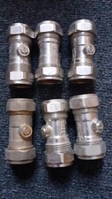 22mm brass compression for sale  EAST LINTON
