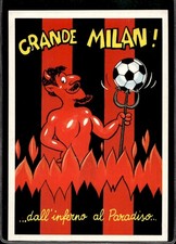 Cartolina postcard milan usato  Italia