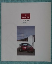 Rover 600 brochure for sale  BOURNEMOUTH