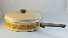 Vintage beige enamel for sale  Okemos