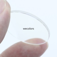 Usado, Safira 1.0/1.2/1.5/2.0MM de espessura relógio cúpula dupla vidro redondo cristal substituir comprar usado  Enviando para Brazil