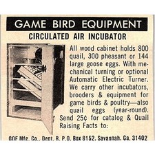 Game bird equipment for sale  Hinckley