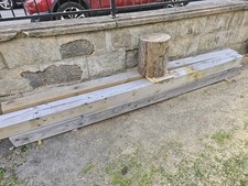 Wooden posts inch for sale  LEEDS