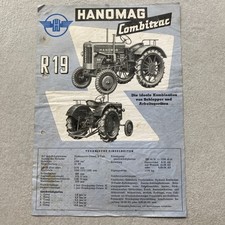 Riginal prospekt hanomag gebraucht kaufen  Bernried