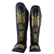 Suporte SKS Tratamento Tatuagem Muay Thai Boxe Shinguard Sakyant (Preto) comprar usado  Enviando para Brazil