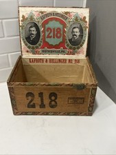 Charutos antigos de madeira Kafroth Hellinger 218 Rothsville PA 5 centavos 8"" comprar usado  Enviando para Brazil