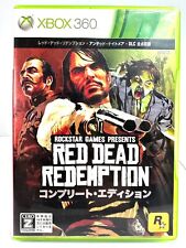 Microsoft XBOX 360 Red Dead Redemption Edición Completa NTSC-J Probado Raro segunda mano  Embacar hacia Argentina