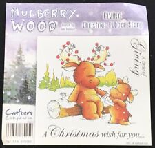 Christmas moose scene for sale  CUPAR