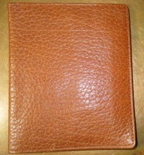 CARTEIRA BIFOLD MASCULINA VINTAGE EUC RARA POLO POR RALPH LAUREN COURO BRONZEADO PEBBLED comprar usado  Enviando para Brazil