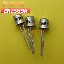 10 peças novo transistor MOTOROLA/ST/NSC 2N2369 2N2369A TO-18 comprar usado  Enviando para Brazil