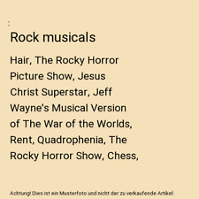 Rock musicals hair gebraucht kaufen  Trebbin