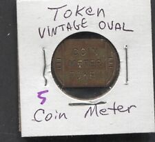 Token vintage oval for sale  Black Mountain