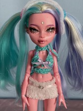 monster high lalka kawaii lagoona g3 ooak przemalowana niestandardowa na sprzedaż  PL