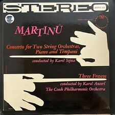 Martinu, Concerto For Two String Orchestras, Piano And Timpani, Vinyl LP, VG+ segunda mano  Embacar hacia Argentina