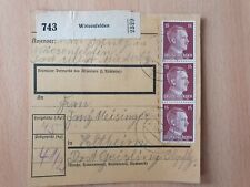 Beleg paketkarte wiesenfelden gebraucht kaufen  Oschatz