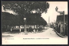 Cpa neuillé pont d'occasion  Expédié en France