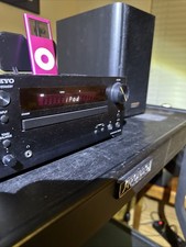 Onkyo mini sistema estéreo estante, CD dock, excelente som comprar usado  Enviando para Brazil
