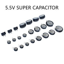 Super Capacitor 0.1F 0.22F TO 4.0F Botão Farad Capacitor Tipo V / H / C 5.5V comprar usado  Enviando para Brazil
