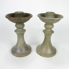 Gray soapstone taper for sale  San Antonio