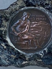 Medaglia inaugurazione traforo usato  Mestrino
