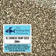Semente de cânhamo chinesa XL 3mm+ - Carpa, pesca, seca, partícula, isca de anzol, brema, tench comprar usado  Enviando para Brazil