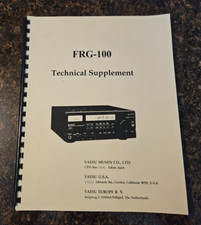 Yaesu technical supplement for sale  Wauseon