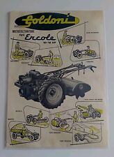 Brochure motocoltivatore goldo usato  Brescia