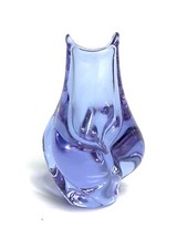Vase bohème verre d'occasion  Toulon-