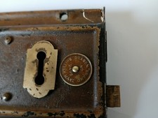 Vintage rim lock for sale  KETTERING