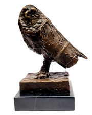 Bronze statue eule gebraucht kaufen  Recklinghausen