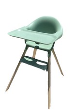 Usado, Cadeira Alta Stokke Clikk, Verde Trevo - Cadeira Alta All-in-One com Bandeja + comprar usado  Enviando para Brazil